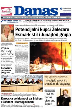 Danas - broj 6135, 17. jul 2014.