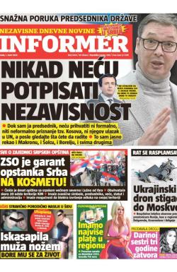 Informer - broj 3306, 1. mar 2023.
