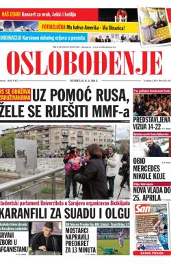 Oslobođenje - broj 24.187, 6. apr 2014.