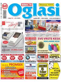 Novosti oglasi - broj 1352, 25. feb 2015.
