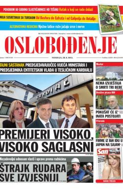 Oslobođenje - broj 24.635, 28. jun 2015.