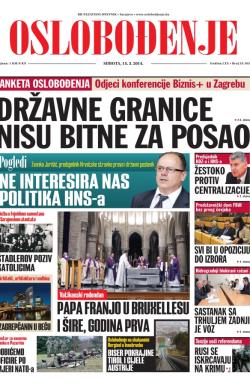 Oslobođenje - broj 24.165, 15. mar 2014.