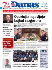 Danas - broj 7189, 5. jun 2017.