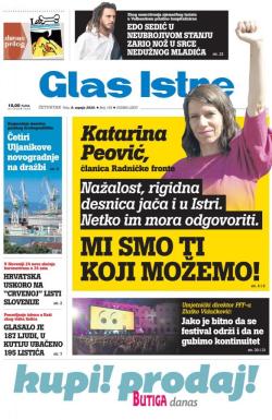 Glas Istre - broj 187, 9. jul 2020.