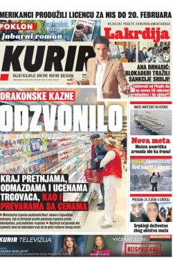 Kurir - broj 4274, 24. jan 2026.