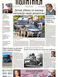 Politika - broj 39821, 9. okt 2024.