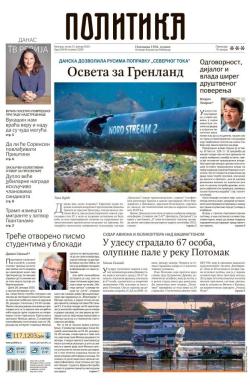 Politika - broj 39930, 31. jan 2025.
