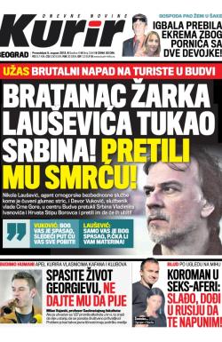 Kurir - broj 3541, 5. avg 2013.