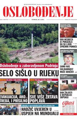 Oslobođenje - broj 24.231, 20. maj 2014.