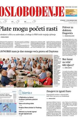 Oslobođenje - broj 26075, 2. jul 2019.