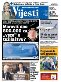 Vijesti - broj 6430, 19. feb 2016.