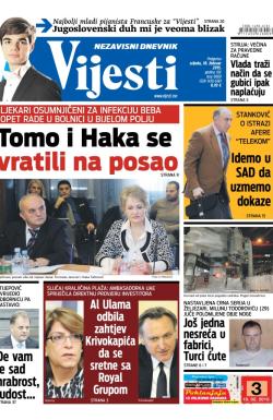 Vijesti - broj 6069, 18. feb 2015.