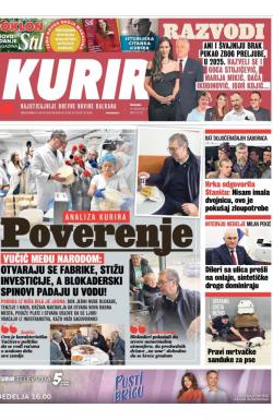 Kurir - broj 4237, 14. dec 2025.