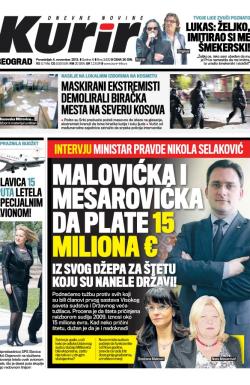 Kurir - broj 3632, 4. nov 2013.