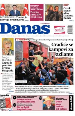 Danas - broj 6529-6530, 15. avg 2015.