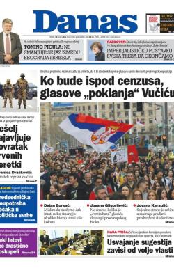 Danas - broj 10168, 18. mar 2026.