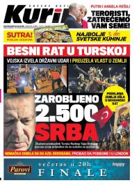 Kurir - broj 878, 16. jul 2016.