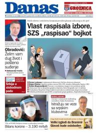 Danas - broj 8193, 5. mar 2020.