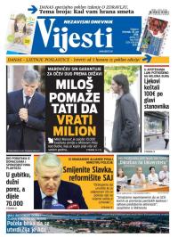 Vijesti - broj 6560, 30. jun 2016.