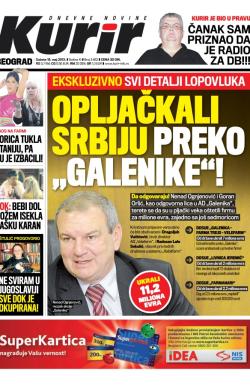 Kurir - broj 3462, 18. maj 2013.