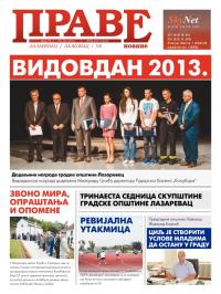 Prave novine, Lazarevac - broj 74, 30. jun 2013.
