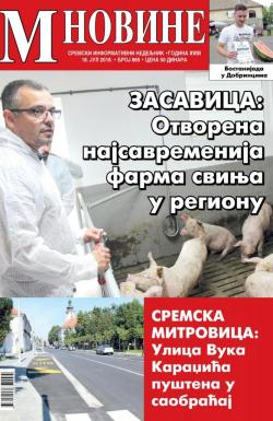 M Novine, Sr. Mitrovica - broj 865, 18. jul 2018.