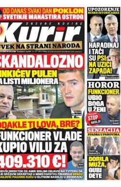 Kurir - broj 1167, 8. maj 2017.