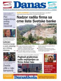 Danas - broj 7640, 30. avg 2018.