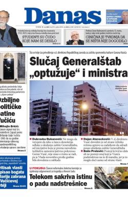 Danas - broj 9912, 15. maj 2025.