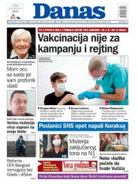 Danas - broj 8488, 25. dec 2020.