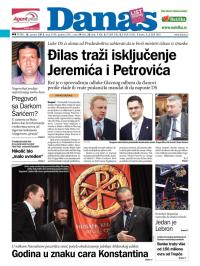 Danas - broj 5590, 18. jan 2013.