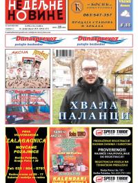 Nedeljne novine, B. Palanka - broj 2572, 19. dec 2015.