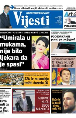Vijesti - broj 6590, 30. jul 2016.