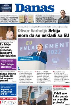 Danas - broj 9125, 13. okt 2022.