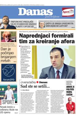 Danas - broj 8001, 26. avg 2019.
