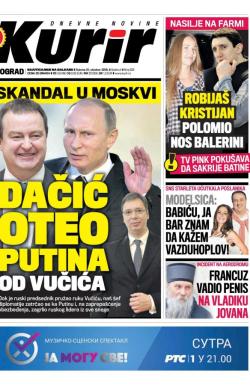 Kurir - broj 625, 31. okt 2015.