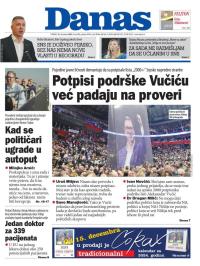 Danas - broj 9482, 12. dec 2023.