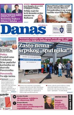 Danas - broj 8769-8770, 2. okt 2021.
