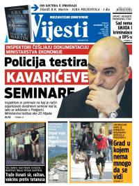 Vijesti - broj 5853, 14. jul 2014.