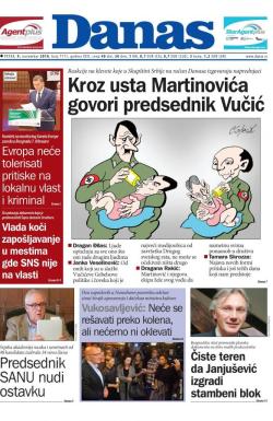 Danas - broj 7711, 9. nov 2018.