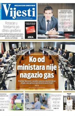 Vijesti - broj 7418, 30. nov 2018.