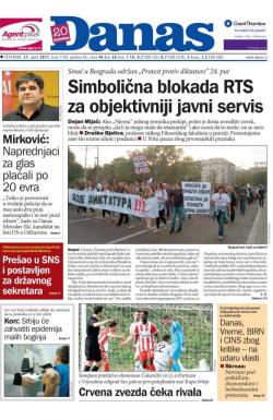 Danas - broj 7150, 27. apr 2017.
