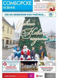 Somborske novine - broj 3470-3471, 25. dec 2020.