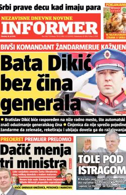 Informer - broj 366, 18. jul 2013.
