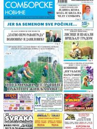 Somborske novine - broj 3231, 27. maj 2016.