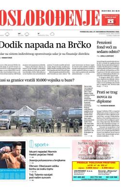 Oslobođenje - broj 26875, 27. dec 2021.