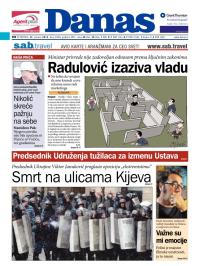 Danas - broj 5960, 23. jan 2014.