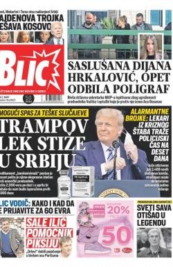 Blic - broj 8623, 2. mar 2021.