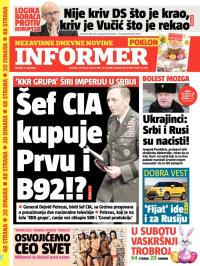 Informer - broj 893, 9. apr 2015.