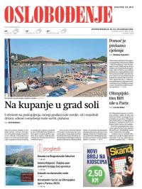 Oslobođenje - broj 27660, 20. jul 2024.